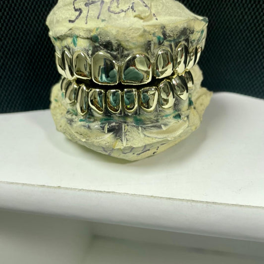 Miami Gold 12 Top 12 Bottom Custom Grillz