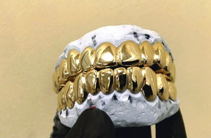 Miami Gold 12 Top 12 Bottom Custom Grillz